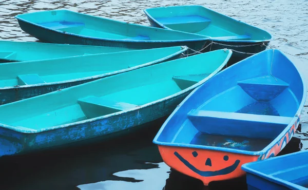 Colorful Recreation Boats — Stock Photo, Image