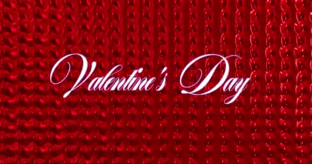 Amor Amour Animacja Sztuka Tło Piękna Lutego Kartka Walentynki Uroczystości — Wideo stockowe