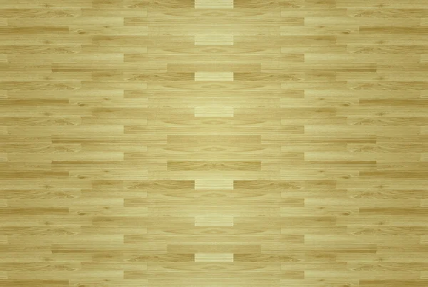 Suelo de cancha de baloncesto de arce de madera visto desde arriba. — Foto de Stock