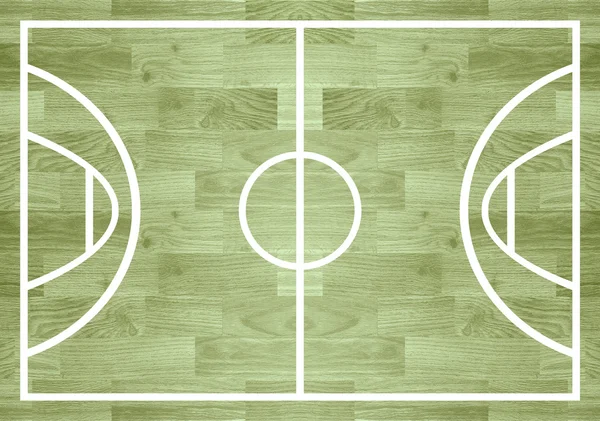 Cancha de baloncesto parquet de madera dura para los planes de diseño para jugar textu — Foto de Stock