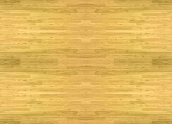 Hardwood maple basketball court floor viewed from above. — Stock Photo, Image