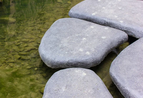 Aceras de piedra suelo para el fondo de diseño . — Foto de Stock