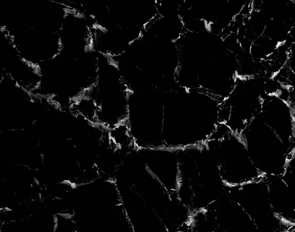 Marmo nero naturale per disegno texture modello e sfondo — Foto Stock