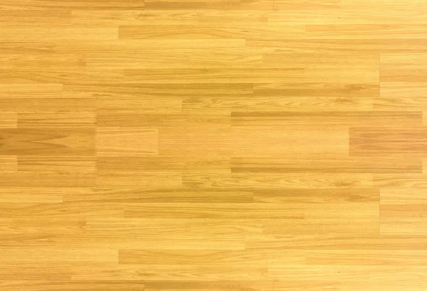 Hardwood maple basketball court floor viewed from above. — Stock Photo, Image