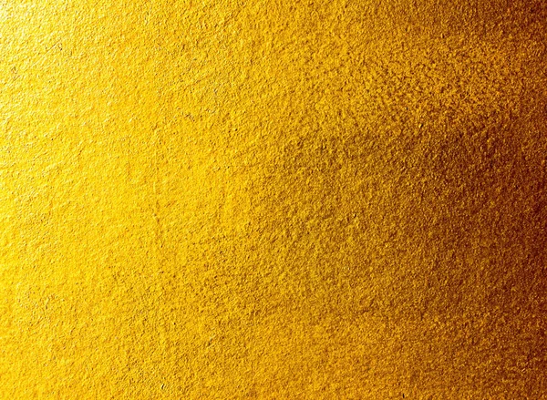 Brillante foglia giallo oro lamina texture sfondo. — Foto Stock