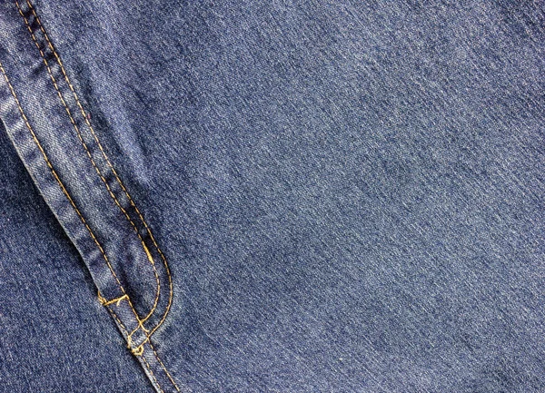 Jeans fond, texture denim vide pour le papier peint et le design — Photo