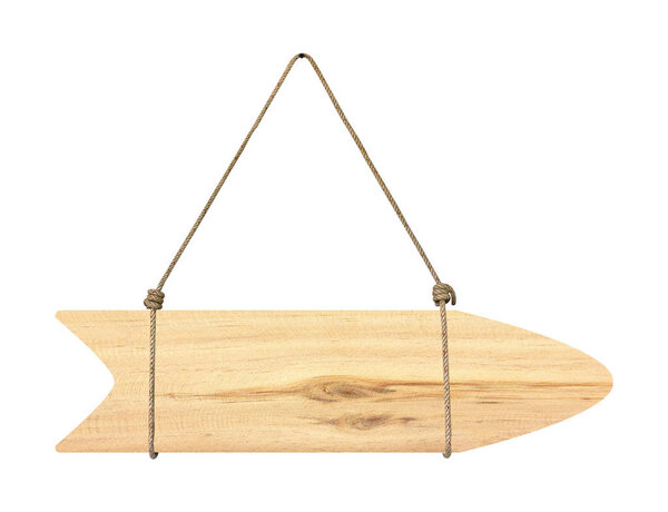 деревянный знак на белом фоне