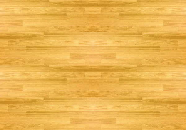 Hardwood javor basketbalové hřiště podlaha shora. — Stock fotografie