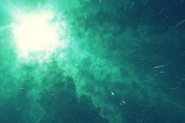 Вселенная звездное поле в глубоком космосе с туманностью много световых лет далеко от Земли. Красочный фон. 3d-рендеринг — стоковое фото