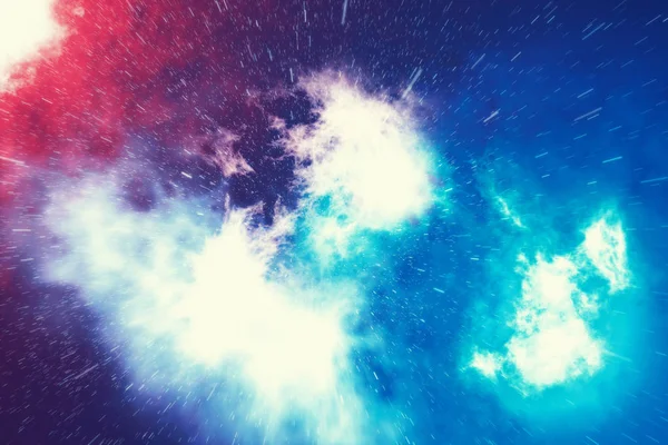 El espacio exterior está lleno de infinidad de estrellas, galaxias, nebulosas. Hermoso fondo colorido. renderizado 3d — Foto de Stock