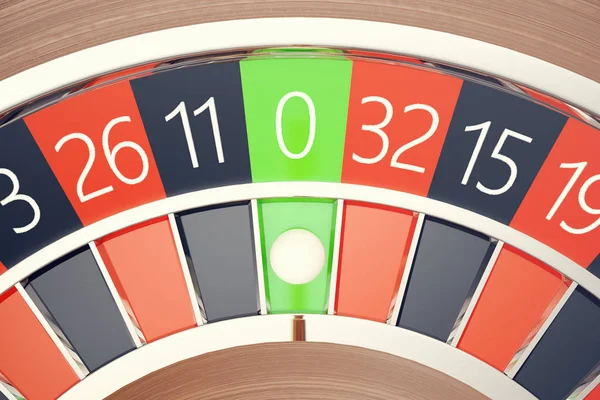 Casino Roulette Las Vegas Gambling Concept (en inglés). Jugar en un Casino Conceptual 3d renderizado —  Fotos de Stock