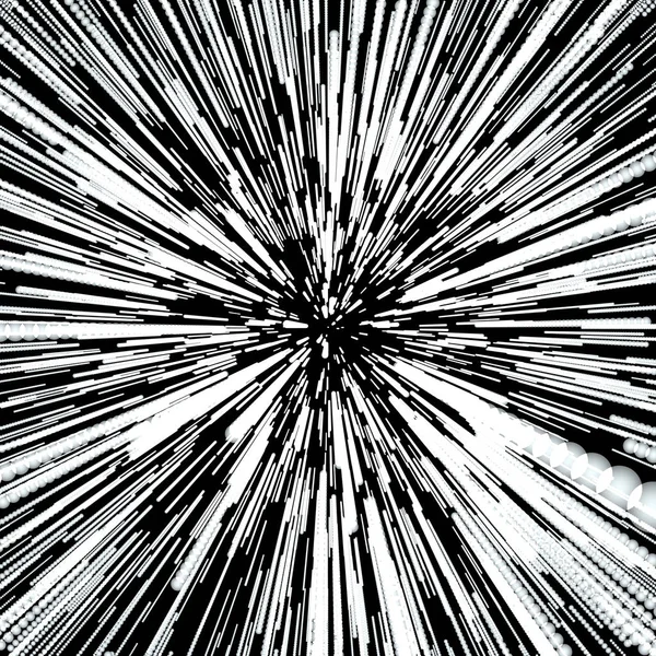 Abstract Background Star Warp Hyperspace Abstrait Exploding Effect Hyperspace Travel — Photo