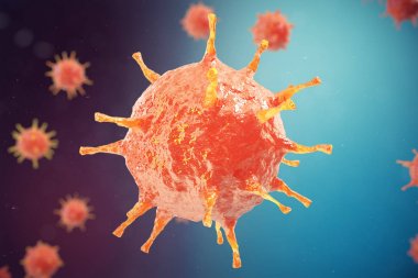 Viral hepatit Enfeksiyon kronik karaciğer hastalığı, hepatit virüsleri 3d resimde neden