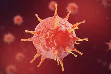 Viral hepatit Enfeksiyon kronik karaciğer hastalığı, hepatit virüsleri 3d resimde neden