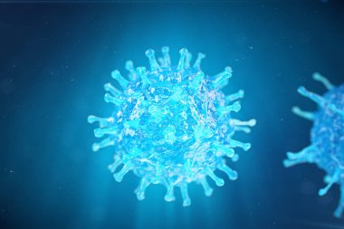 Viral hepatit enfeksiyon neden olan kronik karaciğer hastalığı, hepatit virüsleri, 3d çizim