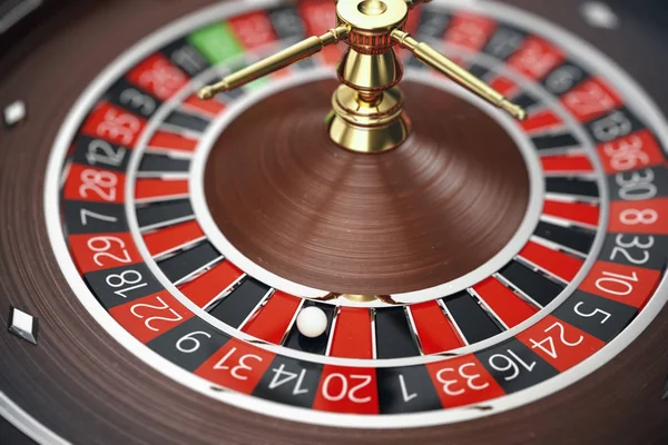 ラスベガスのカジノのルーレット 3 d レンダリング概念。カジノ ルーレット ゲーム。カジノ ギャンブルのコンセプト — ストック写真