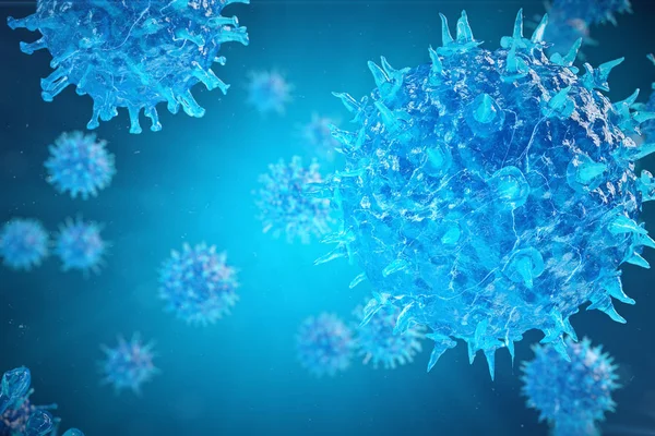 Viral hepatit enfeksiyonu kronik karaciğer hastalığı, hepatit virüsleri neden. 3D çizim — Stok fotoğraf