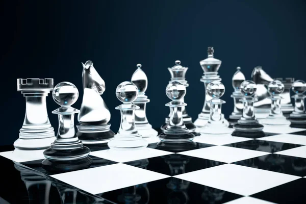 White And Black Chess Board With Figures, Virtual Games And Online Bet.  Concept Of Sports And Cyber Games. Copyspace. 3D Rendering Stock Photo,  Picture and Royalty Free Image. Image 186990210.