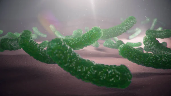 Virus Ilustración Que Causan Enfermedades Infecciosas Disminución Inmunidad Concepto Enfermedad — Foto de Stock