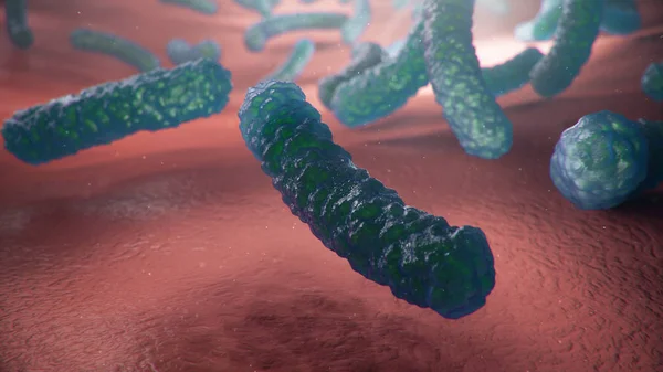Illustration Viruses Causing Infectious Diseases Decreased Immunity Concept Viral Disease — Stok fotoğraf