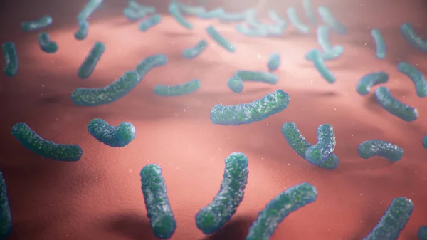 Illustration Viruses Causing Infectious Diseases Decreased Immunity Concept Viral Disease — стокове фото