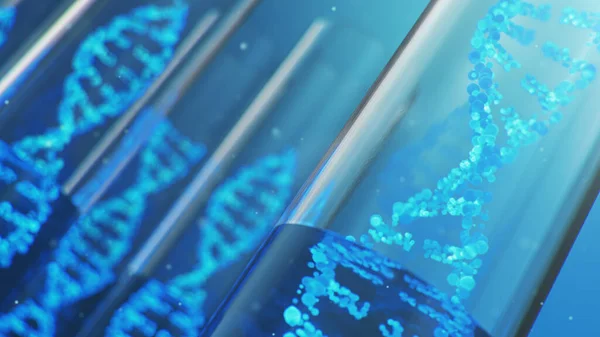 Illustration Dna Molekül Seine Struktur Konzept Menschliches Genom Dna Molekül — Stockfoto