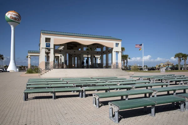 Auditorio y asientos al aire libre — Foto de Stock