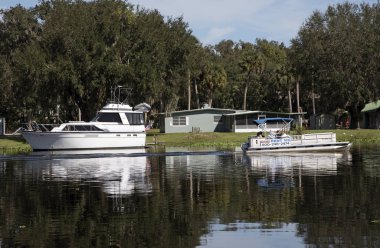 St Johns nehirde Volusia County Florida ABD