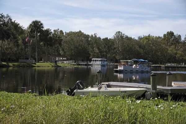 St Johns Nehri ve Hontoon Island State Park Florida ABD — Stok fotoğraf