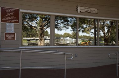 Hontoon Island State Park Florida ABD