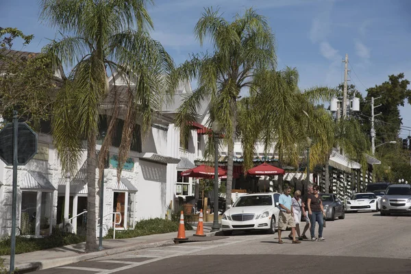 Monte Dora un pequeño pueblo en la Florida EE.UU. — Foto de Stock