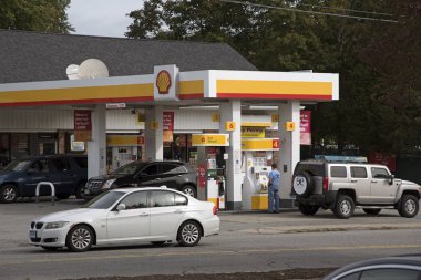 Amerika benzin istasyonu