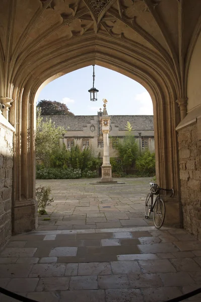 Corpus Cristie College Oxford University Inghilterra — Foto Stock