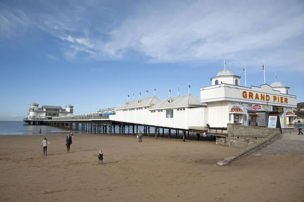The Grand Pier at Weston Super Mare England UK — Stock Photo, Image