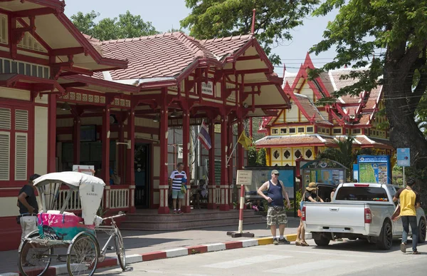 华显铁路站泰国 — 图库照片