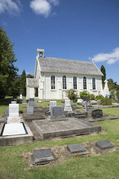 Den äldsta kyrkan i Nya Zeeland — Stockfoto