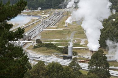 Jeotermal elektrik santrali Yeni Zelanda