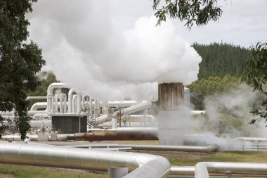 Jeotermal elektrik santrali Yeni Zelanda