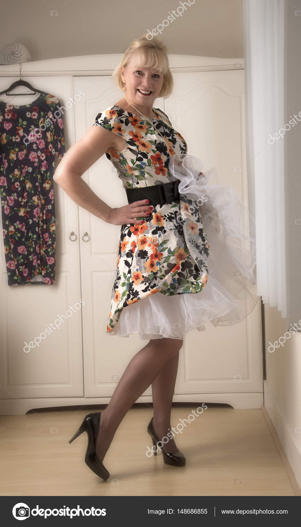 frilly slip
