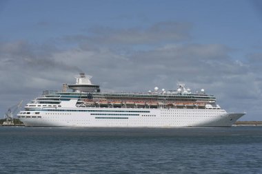 Cruise liner, Port Canaveral Florida ABD