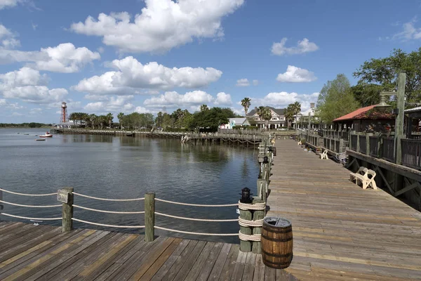 Sumpter Landing van een township in de dorpen Florida Usa — Stockfoto