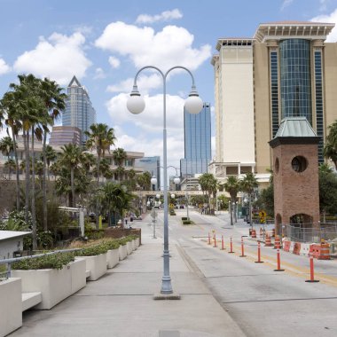 Şehir Tampa Fl ABD iş bölgesinde