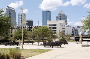 Şehir Tampa Fl ABD kamu parki