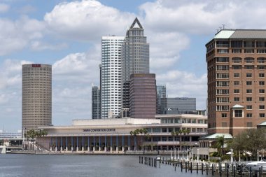 Tampa Convention Center Tampa Bay Florida ABD sahildeki