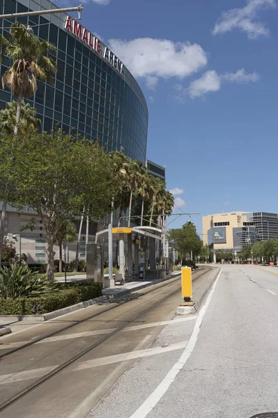 The Amalie Arena Tampa Fl Estados Unidos — Foto de Stock