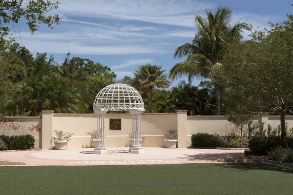 Lugar de la boda en Florida Botanic Gaden Fl Estados Unidos — Foto de Stock