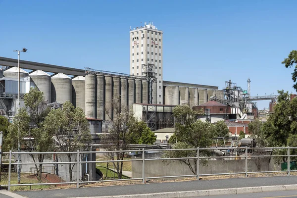 Caledon Western Cape South Africa Dec 2019 Large Concrete Grain — Stock Photo, Image