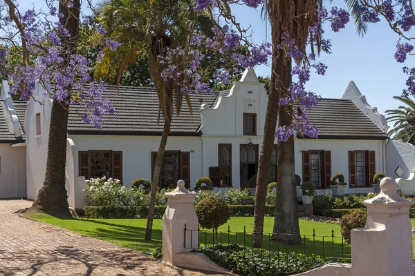 Durbanville Ciudad Del Cabo Sudáfrica Dic 2019 Casa Campo Árbol — Foto de Stock