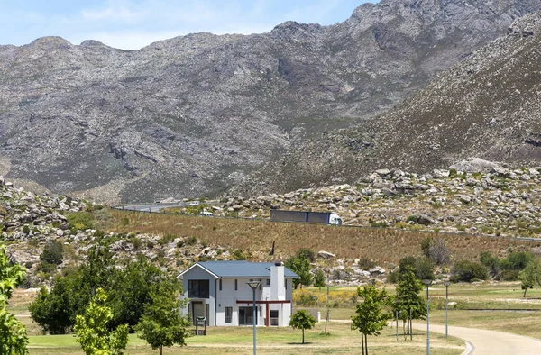 Ceres Western Cape Africa Sud Decembrie 2019 Locuințe Moderne Terenul — Fotografie, imagine de stoc