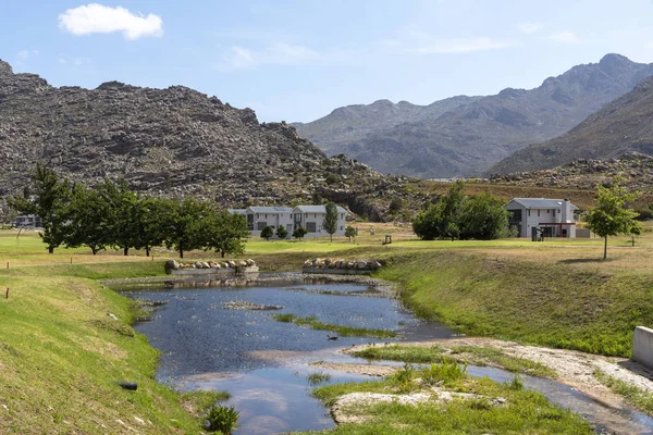 Ceres Western Cape Africa Sud Decembrie 2019 Locuințe Moderne Terenul — Fotografie, imagine de stoc